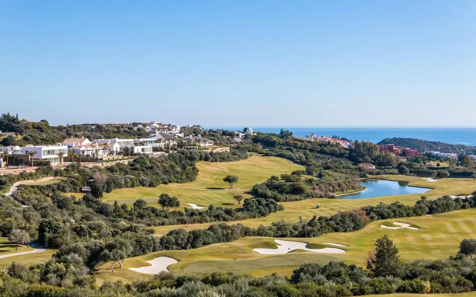 Golf valley and sea views, Casares